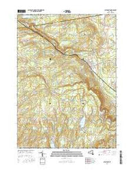 Altamont New York Current topographic map, 1:24000 scale, 7.5 X 7.5 Minute, Year 2016