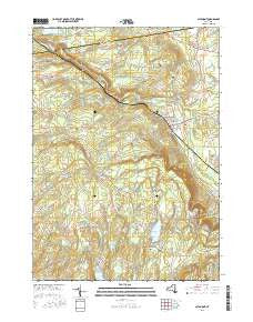 Altamont New York Current topographic map, 1:24000 scale, 7.5 X 7.5 Minute, Year 2016