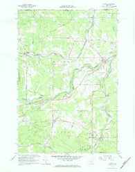 Altona New York Historical topographic map, 1:24000 scale, 7.5 X 7.5 Minute, Year 1966