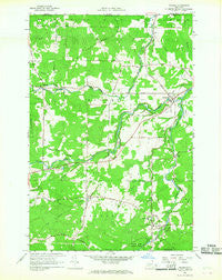 Altona New York Historical topographic map, 1:24000 scale, 7.5 X 7.5 Minute, Year 1966