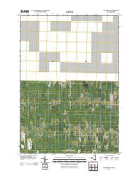 Altona OE N New York Historical topographic map, 1:24000 scale, 7.5 X 7.5 Minute, Year 2011