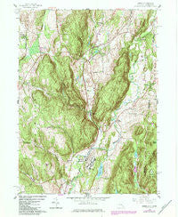 Amenia New York Historical topographic map, 1:24000 scale, 7.5 X 7.5 Minute, Year 1958