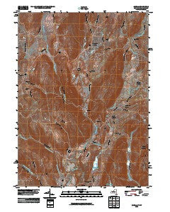 Amenia New York Historical topographic map, 1:24000 scale, 7.5 X 7.5 Minute, Year 2010