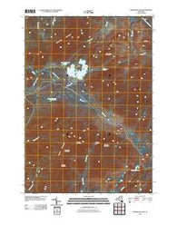 Ampersand Lake New York Historical topographic map, 1:24000 scale, 7.5 X 7.5 Minute, Year 2010