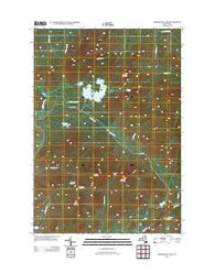 Ampersand Lake New York Historical topographic map, 1:24000 scale, 7.5 X 7.5 Minute, Year 2013