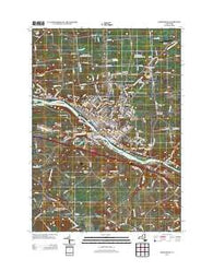 Amsterdam New York Historical topographic map, 1:24000 scale, 7.5 X 7.5 Minute, Year 2013