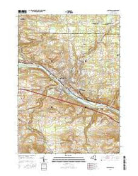 Amsterdam New York Current topographic map, 1:24000 scale, 7.5 X 7.5 Minute, Year 2016