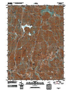 Ancram New York Historical topographic map, 1:24000 scale, 7.5 X 7.5 Minute, Year 2010