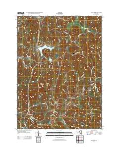 Ancram New York Historical topographic map, 1:24000 scale, 7.5 X 7.5 Minute, Year 2013