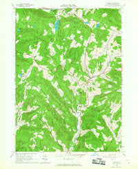 Andes New York Historical topographic map, 1:24000 scale, 7.5 X 7.5 Minute, Year 1965