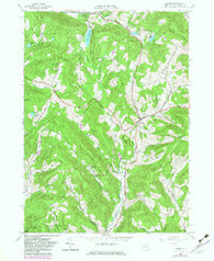 Andes New York Historical topographic map, 1:24000 scale, 7.5 X 7.5 Minute, Year 1965