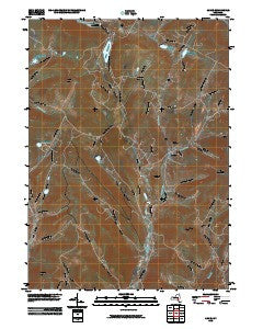 Andes New York Historical topographic map, 1:24000 scale, 7.5 X 7.5 Minute, Year 2010