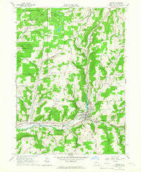 Andover New York Historical topographic map, 1:24000 scale, 7.5 X 7.5 Minute, Year 1965