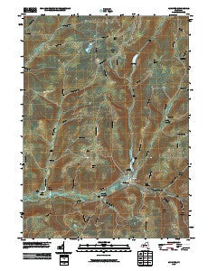 Andover New York Historical topographic map, 1:24000 scale, 7.5 X 7.5 Minute, Year 2010