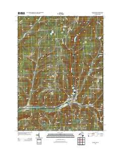 Andover New York Historical topographic map, 1:24000 scale, 7.5 X 7.5 Minute, Year 2013