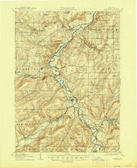 Angelica New York Historical topographic map, 1:62500 scale, 15 X 15 Minute, Year 1906