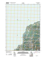 Angola New York Historical topographic map, 1:24000 scale, 7.5 X 7.5 Minute, Year 2010
