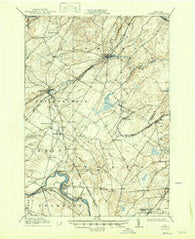 Antwerp New York Historical topographic map, 1:62500 scale, 15 X 15 Minute, Year 1911