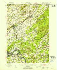 Antwerp New York Historical topographic map, 1:62500 scale, 15 X 15 Minute, Year 1949