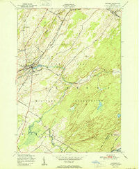 Antwerp New York Historical topographic map, 1:24000 scale, 7.5 X 7.5 Minute, Year 1951