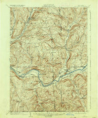 Apalachin New York Historical topographic map, 1:62500 scale, 15 X 15 Minute, Year 1904