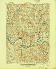 Apalachin New York Historical topographic map, 1:62500 scale, 15 X 15 Minute, Year 1904