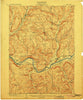 Apalachin New York Historical topographic map, 1:62500 scale, 15 X 15 Minute, Year 1904