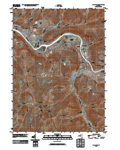 Apalachin New York Historical topographic map, 1:24000 scale, 7.5 X 7.5 Minute, Year 2010