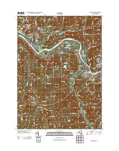 Apalachin New York Historical topographic map, 1:24000 scale, 7.5 X 7.5 Minute, Year 2013