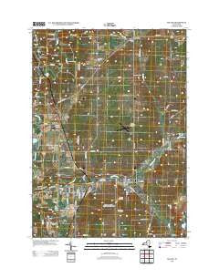 Arcade New York Historical topographic map, 1:24000 scale, 7.5 X 7.5 Minute, Year 2013