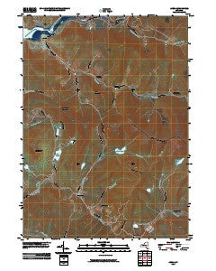 Arena New York Historical topographic map, 1:24000 scale, 7.5 X 7.5 Minute, Year 2010