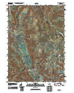 Arkport New York Historical topographic map, 1:24000 scale, 7.5 X 7.5 Minute, Year 2010