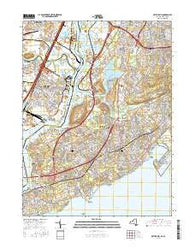 Arthur Kill New York Current topographic map, 1:24000 scale, 7.5 X 7.5 Minute, Year 2016