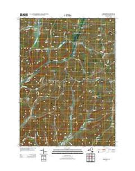 Ashford New York Historical topographic map, 1:24000 scale, 7.5 X 7.5 Minute, Year 2013