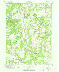 Ashford Hollow New York Historical topographic map, 1:24000 scale, 7.5 X 7.5 Minute, Year 1964