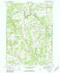 Ashford Hollow New York Historical topographic map, 1:24000 scale, 7.5 X 7.5 Minute, Year 1964