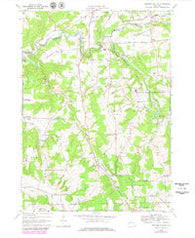 Ashford Hollow New York Historical topographic map, 1:24000 scale, 7.5 X 7.5 Minute, Year 1964
