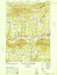 Ashland New York Historical topographic map, 1:24000 scale, 7.5 X 7.5 Minute, Year 1946
