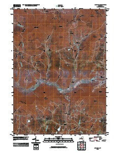 Ashland New York Historical topographic map, 1:24000 scale, 7.5 X 7.5 Minute, Year 2010