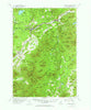 Au Sable Forks New York Historical topographic map, 1:62500 scale, 15 X 15 Minute, Year 1953