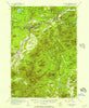 Au Sable Forks New York Historical topographic map, 1:62500 scale, 15 X 15 Minute, Year 1953