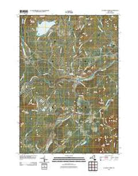 Au Sable Forks New York Historical topographic map, 1:24000 scale, 7.5 X 7.5 Minute, Year 2012