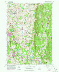 Averill Park New York Historical topographic map, 1:24000 scale, 7.5 X 7.5 Minute, Year 1953
