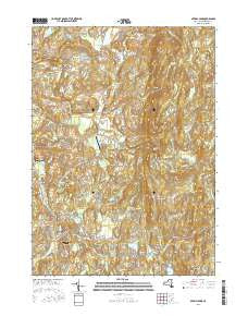 Averill Park New York Current topographic map, 1:24000 scale, 7.5 X 7.5 Minute, Year 2016