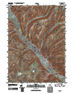 Avoca New York Historical topographic map, 1:24000 scale, 7.5 X 7.5 Minute, Year 2010