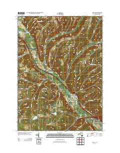 Avoca New York Historical topographic map, 1:24000 scale, 7.5 X 7.5 Minute, Year 2013