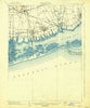 Babylon New York Historical topographic map, 1:62500 scale, 15 X 15 Minute, Year 1903