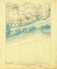 Babylon New York Historical topographic map, 1:62500 scale, 15 X 15 Minute, Year 1903