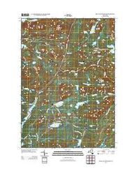 Bad Luck Mountain New York Historical topographic map, 1:24000 scale, 7.5 X 7.5 Minute, Year 2013