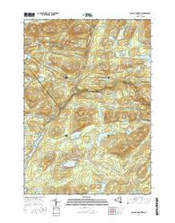 Bad Luck Mountain New York Current topographic map, 1:24000 scale, 7.5 X 7.5 Minute, Year 2016